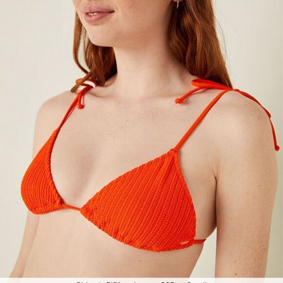 Victoria’s Secret Pink Swim Crinkle Triangle Bikini Top & Itsy bottom Set - Picture 8 of 11